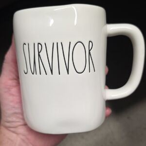 Rae Dunn Survivor Mug.